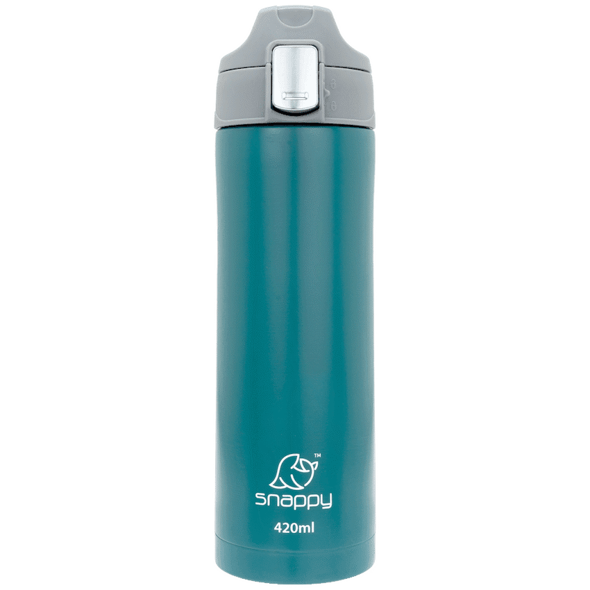 Snappy Flow Thermal Tumbler 420ml Teal ( Order in Qty of 6)